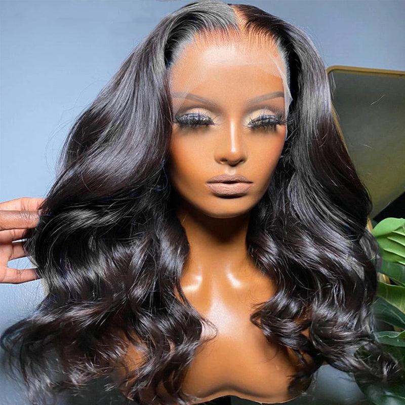 4x4/13x4 Lace Wig Short Bob Brazilian Body Wave Human Hair Wigs - SHINE HAIR WIG