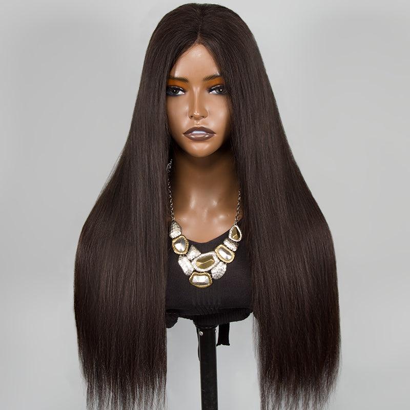 5x5 Glueless Wig Wear Go Brazilian Straight Human Hair - SHINE HAIR WIG