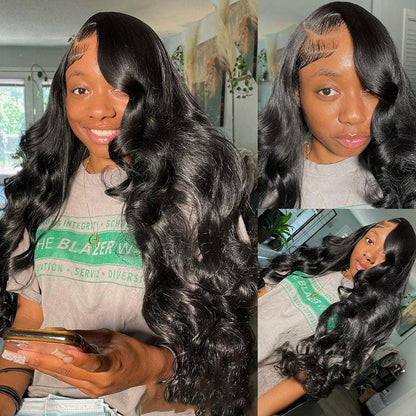 5x5 Real HD Lace Closure Wig Loose Wave Virgin Human Hair - SHINE HAIR WIG