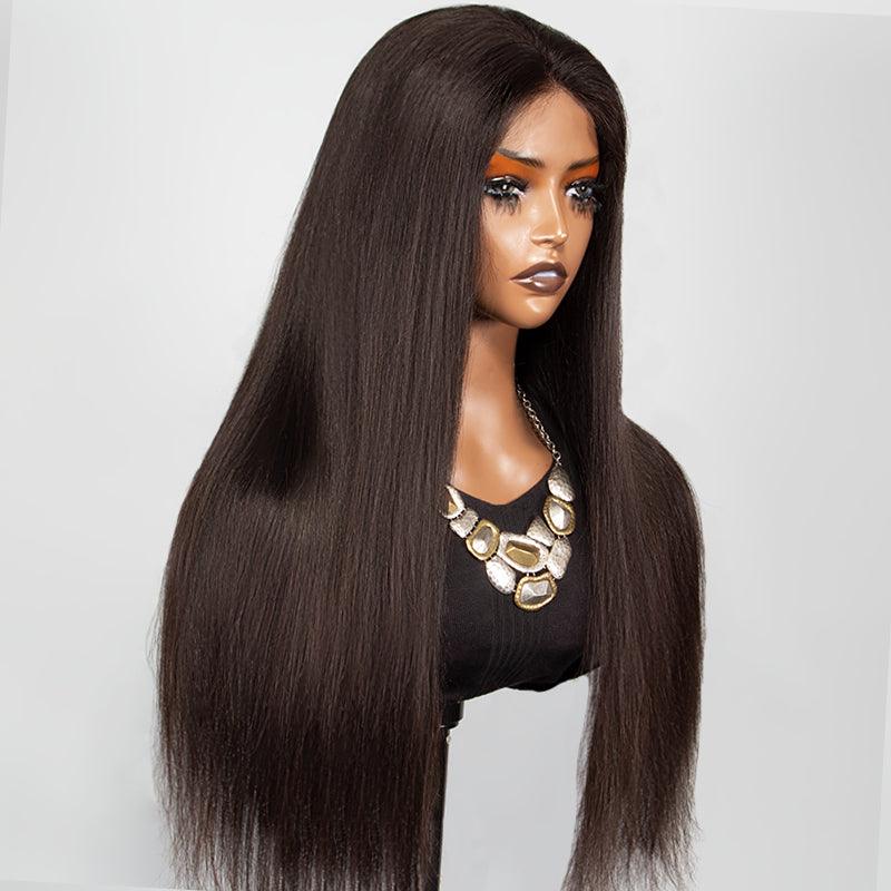 5x5 Real HD Lace Closure Wig Straight Virgin Human Hair - SHINE HAIR WIG