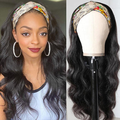 Body Wave Headband Wig Virgin Human Hair - SHINE HAIR WIG