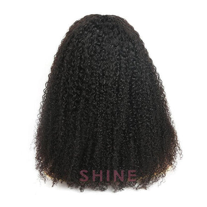 back look of u part wig kinky curly 20 inch ,full ends big hair