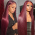 shinehair 99j straight lace front wig