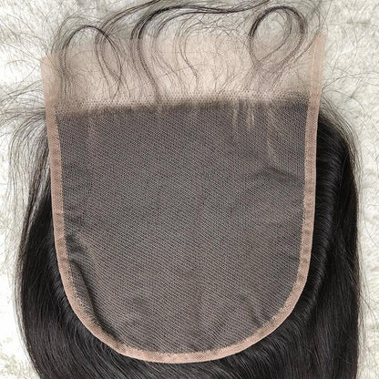 Closure Straight Transparent Swiss Lace 6x6 Free Part - SHINE HAIR WIG