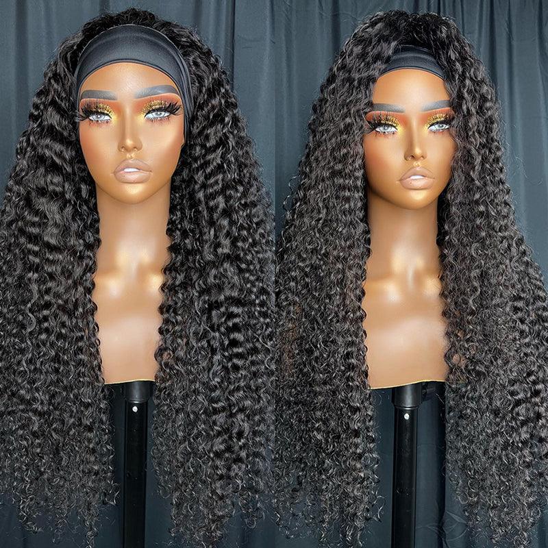 Deep Water Wave Headband Wig Virgin Human Hair - SHINE HAIR WIG