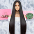 Rich Mocha-13x6 Lace Front Raw Virgin Human Hair Wigs European Straight - SHINE HAIR WIG