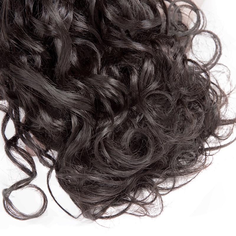 Water Wave Virgin Human Hair Extension Bundle Deal Hair Weave With Frontal - SHINE HAIR WIG